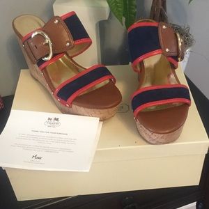 Authentic coach wedges